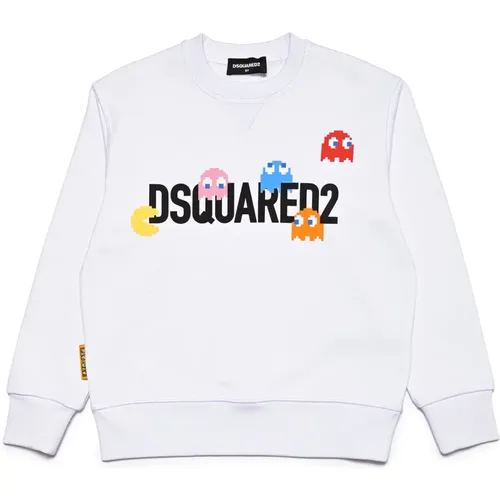 Sweatshirt mit ikonischem Pac-Man-Print - Dsquared2 - Modalova