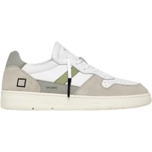 Vintage Court 2.0 White-Sage Sneakers , male, Sizes: 9 UK - D.a.t.e. - Modalova