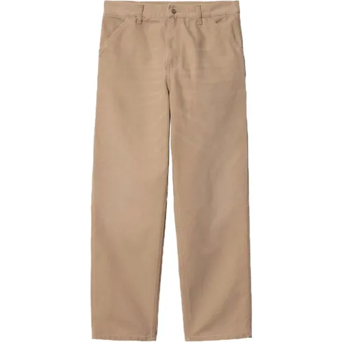 Single Knee Lange Hose , Herren, Größe: W28 - Carhartt WIP - Modalova