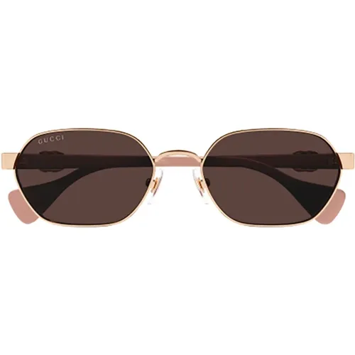 Damen Sonnenbrille in Lila - Gucci - Modalova