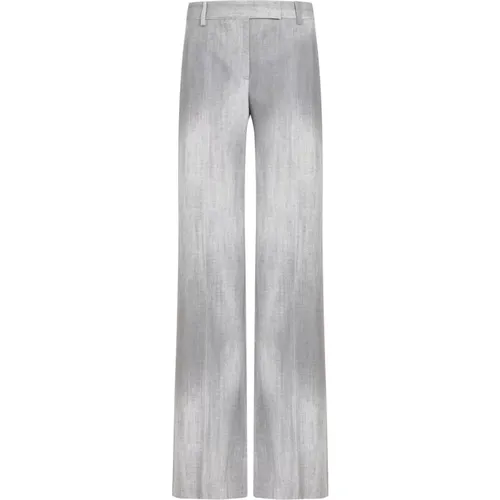 Grey Jeans Pants , female, Sizes: S - Ermanno Scervino - Modalova