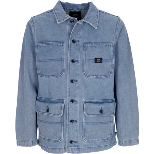 Denim Jacket Stonewash , male, Sizes: M, XL, L, S - Vans - Modalova