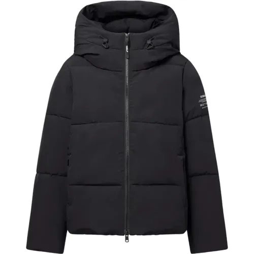 Schwarze Damenjacke Ipalaalf Stil - ECOALF - Modalova