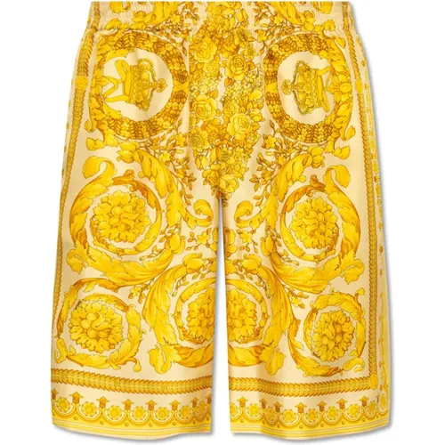 Seidenshorts Versace - Versace - Modalova