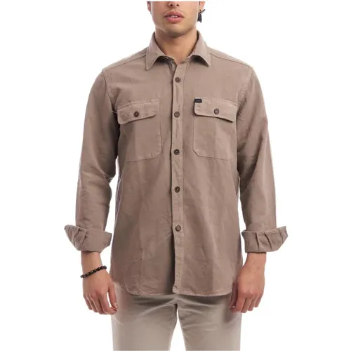 Casual Shirt , male, Sizes: XL, L, M - Fay - Modalova