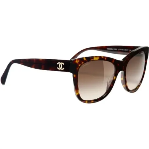 Brown Gradient Sunglasses Habana Oscuro , unisex, Sizes: 56 MM - Chanel - Modalova