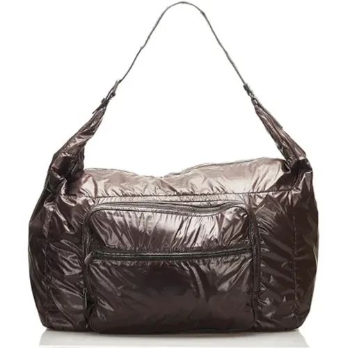 Pre-owned Nylon handbags , female, Sizes: ONE SIZE - Bottega Veneta Vintage - Modalova