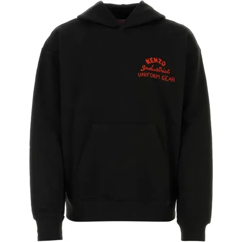 Schwarzer Oversize Sweatshirt,Sweatshirts - Kenzo - Modalova