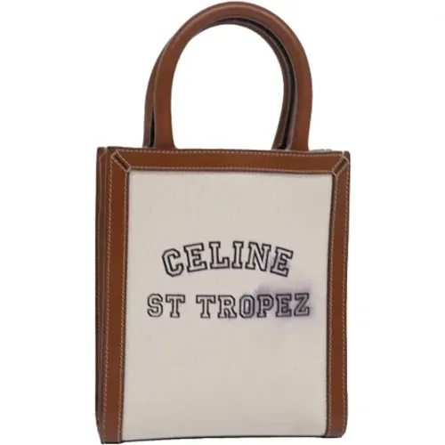 Pre-owned Canvas celine-bags , female, Sizes: ONE SIZE - Celine Vintage - Modalova