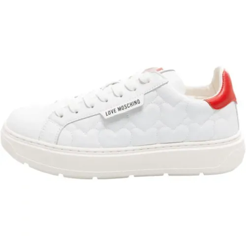 Array Large Sneakers , Damen, Größe: 37 EU - Love Moschino - Modalova