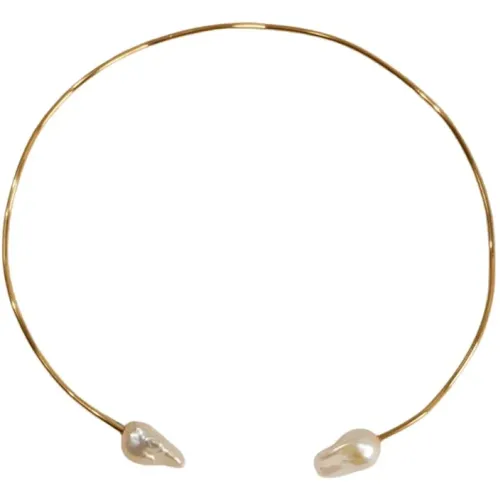 Tahiti Perlen Choker Halskette - Malababa - Modalova