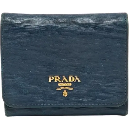 Pre-owned Leder Portemonnaies , Damen, Größe: ONE Size - Prada Vintage - Modalova