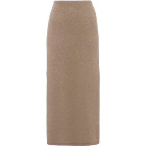 Side-slit tube skirt , female, Sizes: M, S - JW Anderson - Modalova
