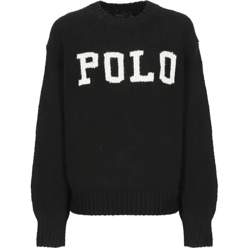 Sweater with Logo Detail , female, Sizes: M - Ralph Lauren - Modalova