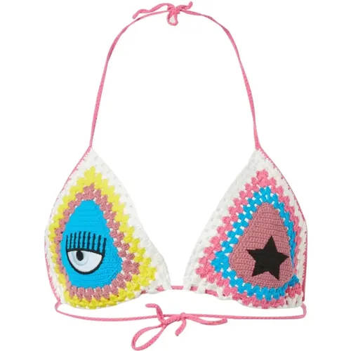 Stylish Bikini Top , female, Sizes: XS - Chiara Ferragni Collection - Modalova