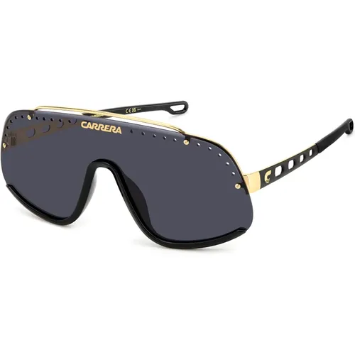 Gold/Grey Sonnenbrillen Flaglab 22 , unisex, Größe: ONE Size - Carrera - Modalova