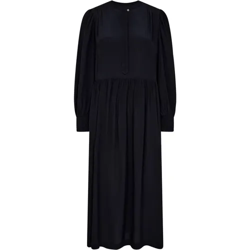 Navy Perincc Kleid mit Rüschen-Details - Co'Couture - Modalova
