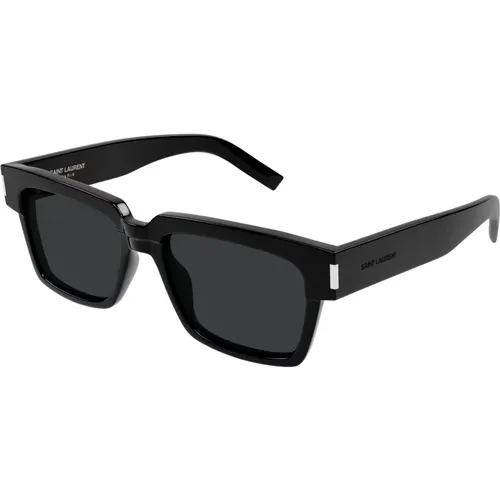 Vadim Sonnenbrille Schwarz SL 732 , Herren, Größe: 54 MM - Saint Laurent - Modalova