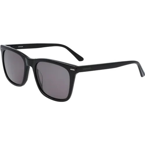 Smoke Sunglasses , male, Sizes: 53 MM - Calvin Klein - Modalova