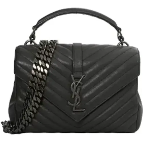 Pre-owned Leather handbags , female, Sizes: ONE SIZE - Yves Saint Laurent Vintage - Modalova