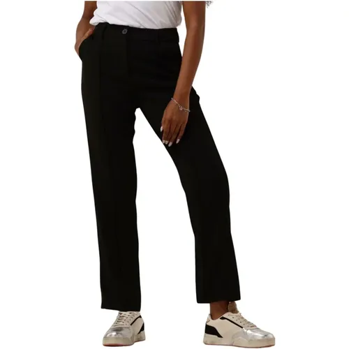 Schwarze Hosen Morgan Damen Hosen,Taupe Pantalon für Stilvolle Frauen - YDENCE - Modalova