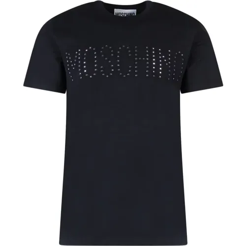 Men Clothing T-Shirts Polos Ss23 , male, Sizes: L - Moschino - Modalova