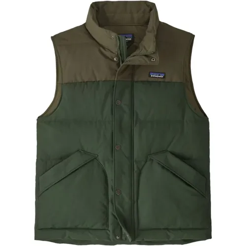 Down Drift Vest , male, Sizes: L, M - Patagonia - Modalova