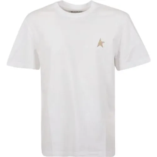 Stylisches U. T-Shirt für Männer , Herren, Größe: L - Golden Goose - Modalova