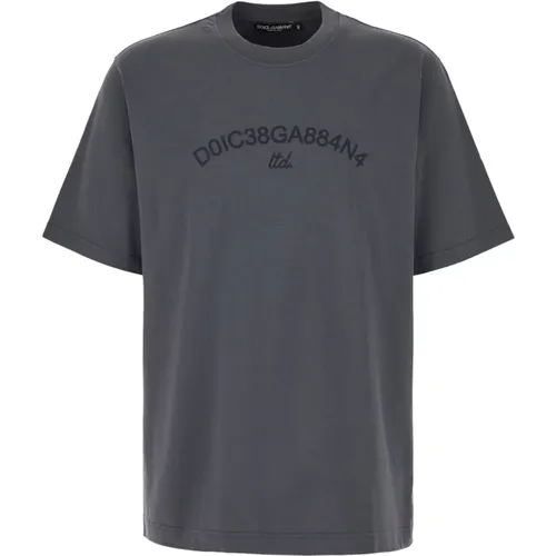Stylisches T-Shirt für Männer und Frauen , Herren, Größe: S - Dolce & Gabbana - Modalova