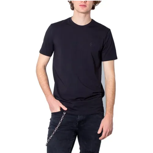 Herren Schwarzes T-Shirt - Armani Exchange - Modalova
