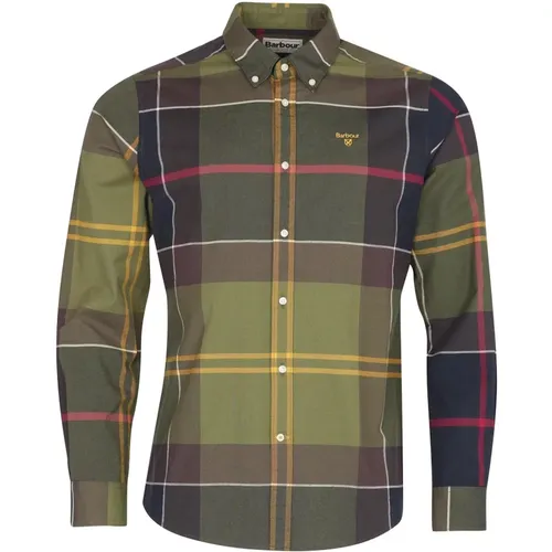 Classic Tartan Tailored Shirt , male, Sizes: L, XL, 2XL - Barbour - Modalova
