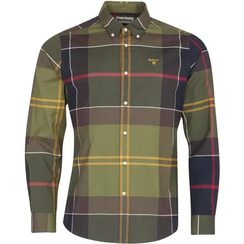 Classic Tartan Tailored Shirt , male, Sizes: L, XL - Barbour - Modalova