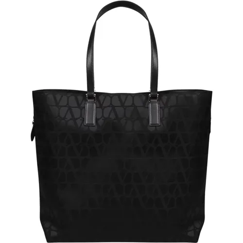 Toile Iconographe Shopping BAG , male, Sizes: ONE SIZE - Valentino Garavani - Modalova
