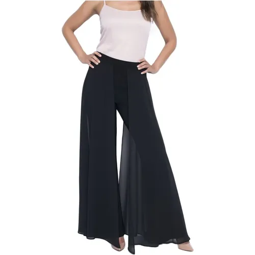 Panel Pants , female, Sizes: L, 3XL, 2XL, M - Frank Lyman - Modalova