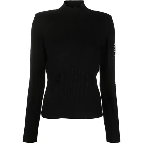 Schwarze Pullover für Frauen , Damen, Größe: M - Actitude - Modalova
