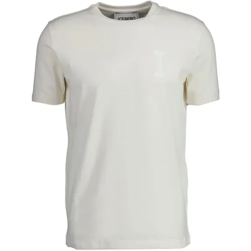 Stylisches T-Shirt , Herren, Größe: XL - Iceberg - Modalova