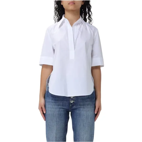 Short Sleeve Shirt , female, Sizes: S, M - Dondup - Modalova