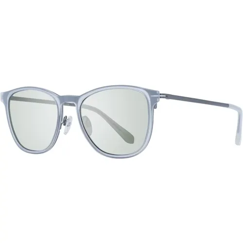 Trapez Sonnenbrille Grüne Gläser UV-Schutz , Herren, Größe: ONE Size - Ted Baker - Modalova