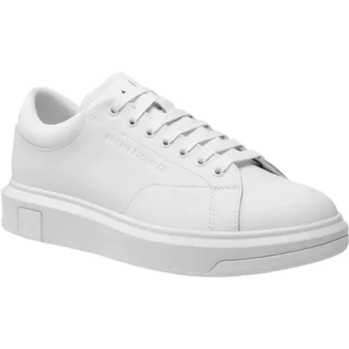 Elegant Sneakers , male, Sizes: 5 UK, 6 UK, 11 UK, 9 UK - Armani Exchange - Modalova