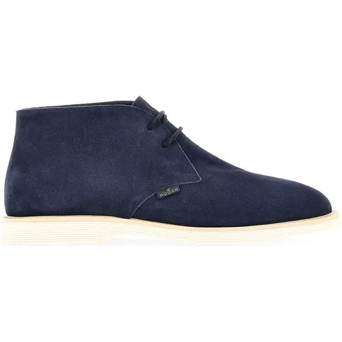 Suede Shoes , male, Sizes: 9 UK, 6 1/2 UK - Hogan - Modalova