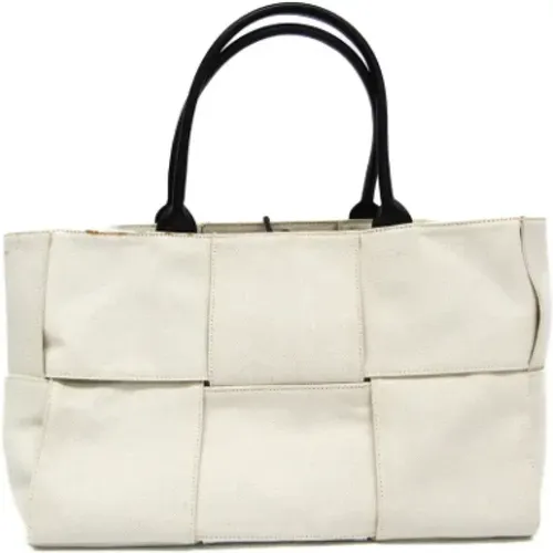 Pre-owned Canvas totes , female, Sizes: ONE SIZE - Bottega Veneta Vintage - Modalova