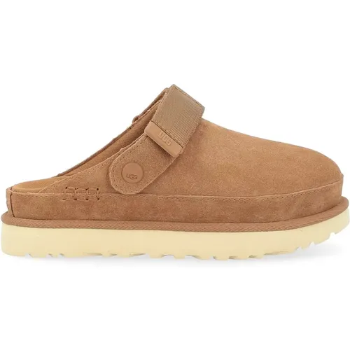 Goldenstar Wildleder Clog in Cognac , Damen, Größe: 36 EU - Ugg - Modalova