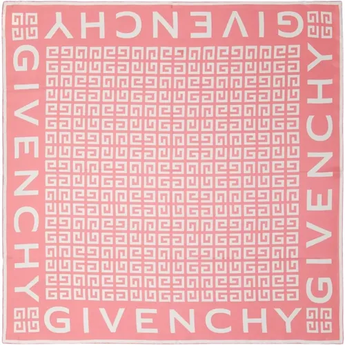 Seidenschal Quadratisch 4G , Damen, Größe: ONE Size - Givenchy - Modalova