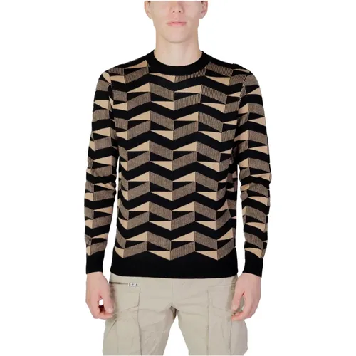 Beiger Strick Rundhals Pullover - Antony Morato - Modalova