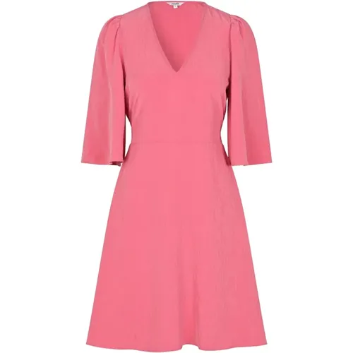 Rosa Midi-Kleid Melika Slate Rose , Damen, Größe: M - MbyM - Modalova