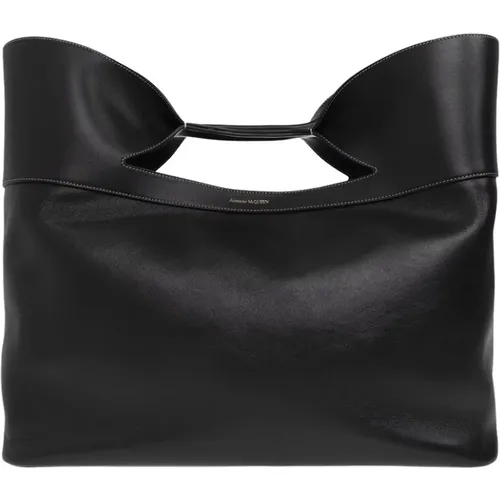 The Bow handbag , female, Sizes: ONE SIZE - alexander mcqueen - Modalova