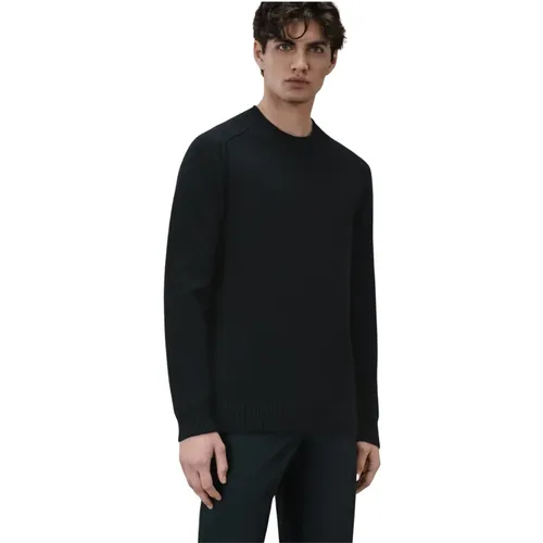 Baumwoll Rundhals Pullover , Herren, Größe: M - RRD - Modalova