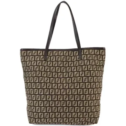 Pre-owned Canvas totes , female, Sizes: ONE SIZE - Fendi Vintage - Modalova