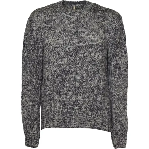 Graue Pullover Kollektion , Herren, Größe: L - Sunflower - Modalova