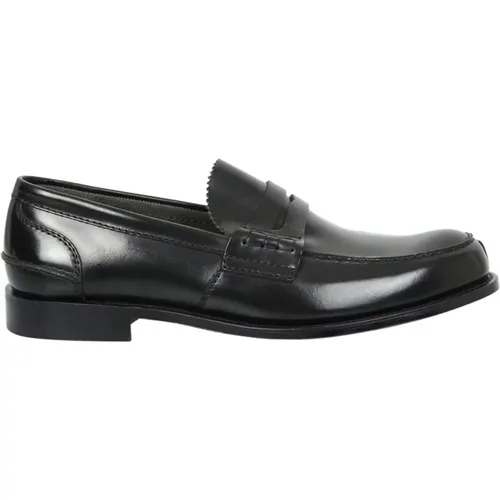 Schwarze Loafers - Zeitlose und Stilvolle Wahl - Church's - Modalova